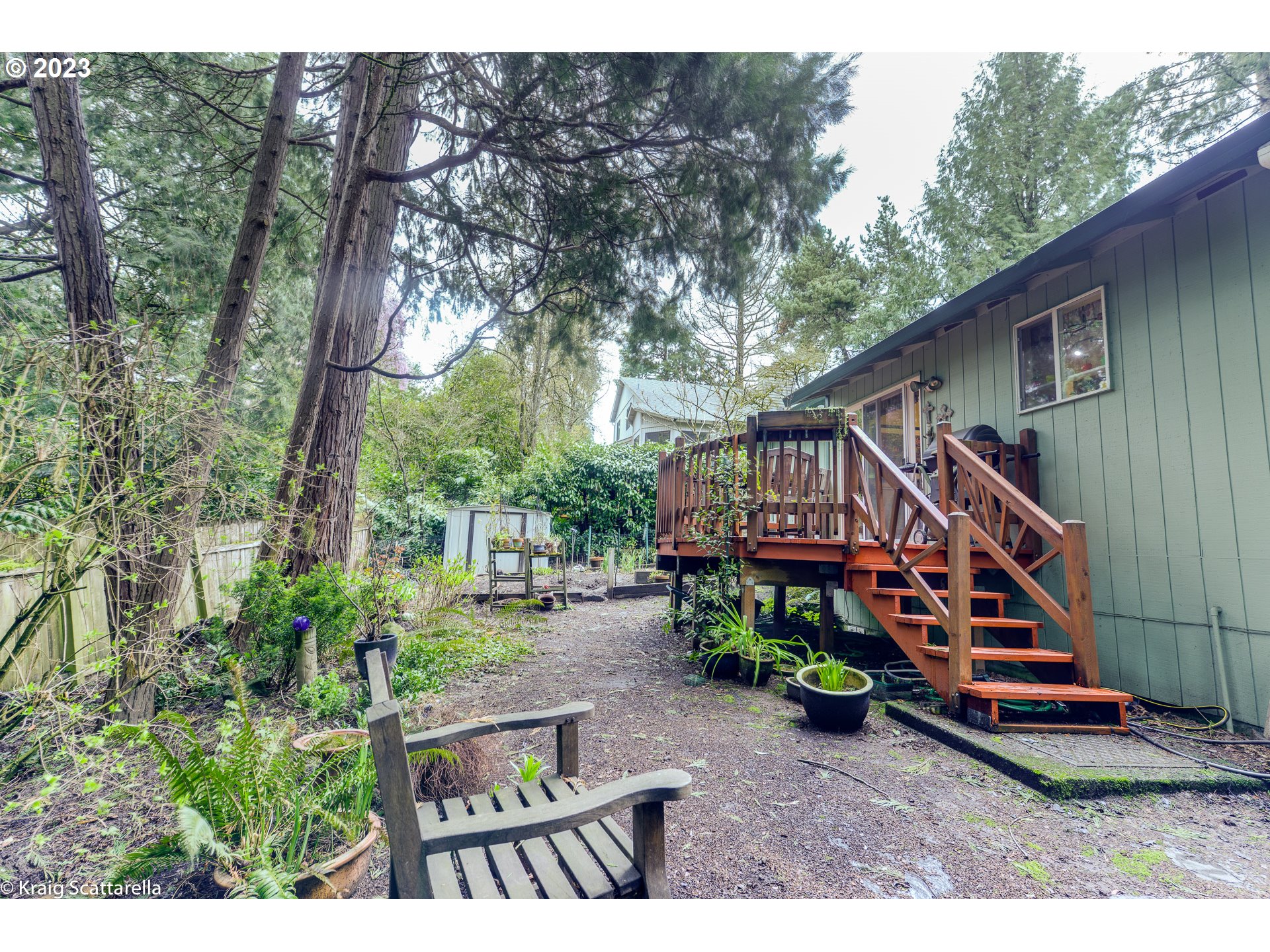 5109 Southwest Boundary Street Portland, OR 97221 - Photo 14 of 20 a view of outdoor space yard and deck