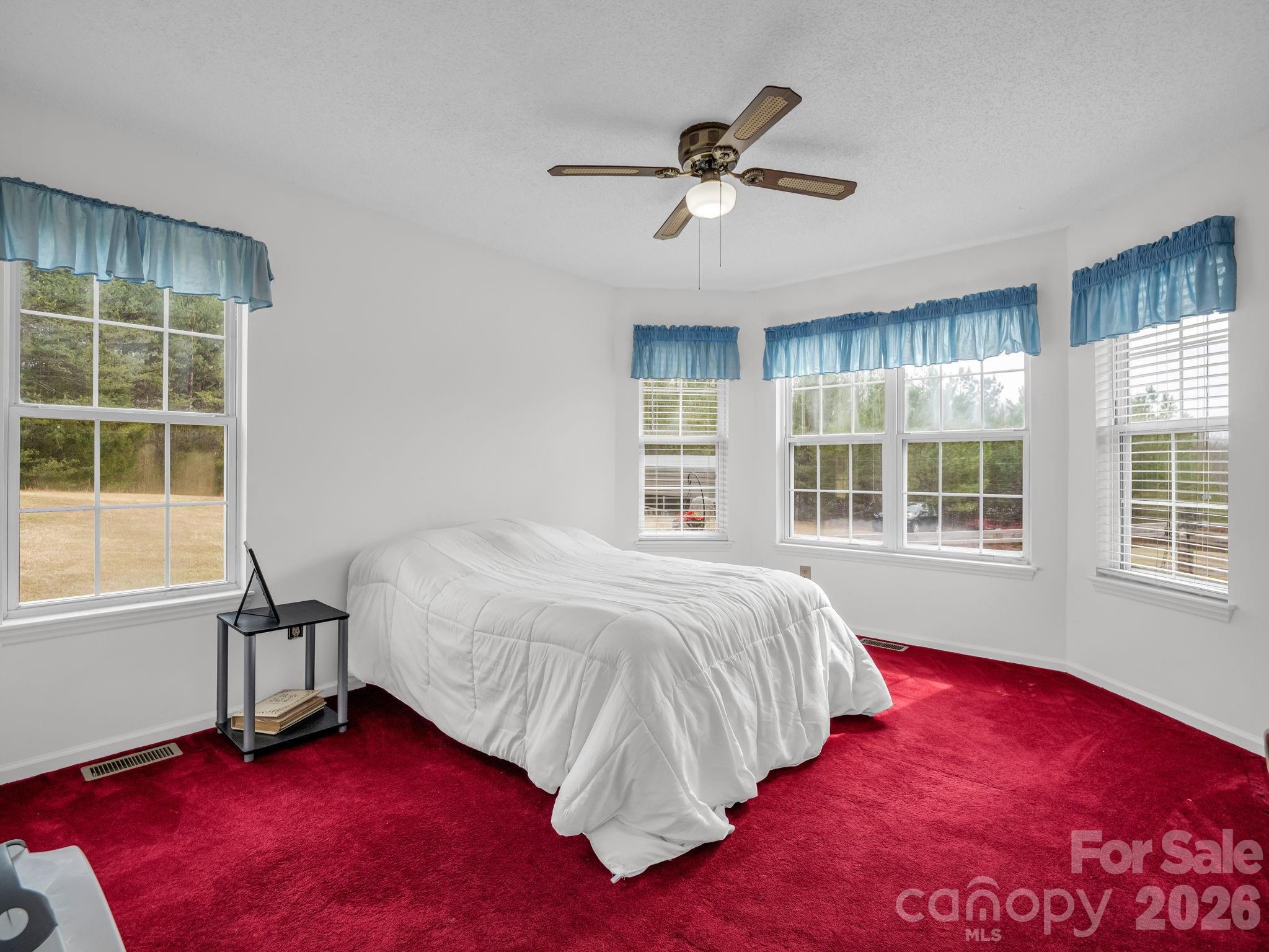 308 Frog Hollow Road Rutherfordton, NC 28139 - Photo 17 of 26 a bed room with a bed and a window