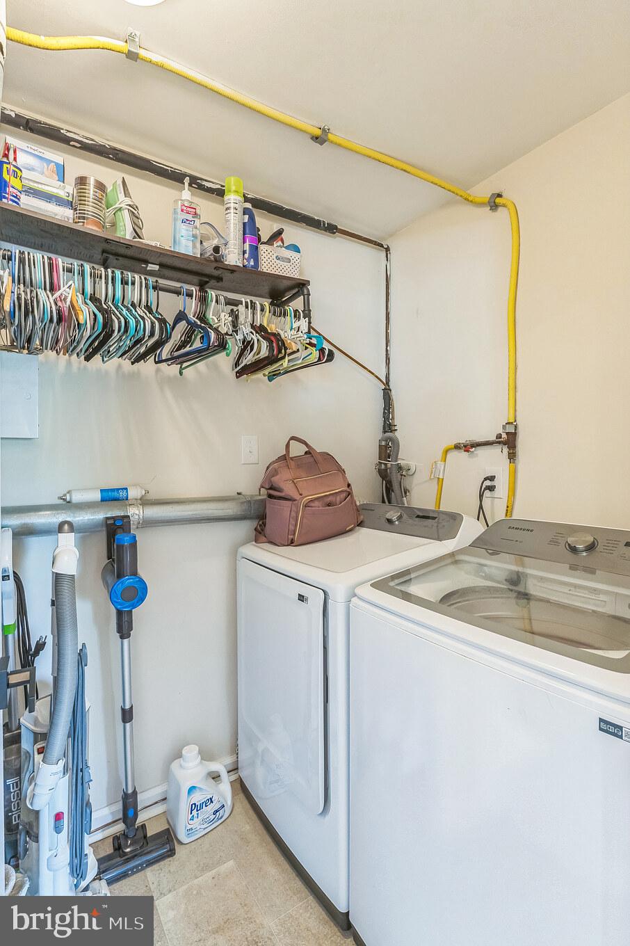 31 Hanover Road Marlton, NJ 08053 - Photo 10 of 15 a utility room with dryer and washer