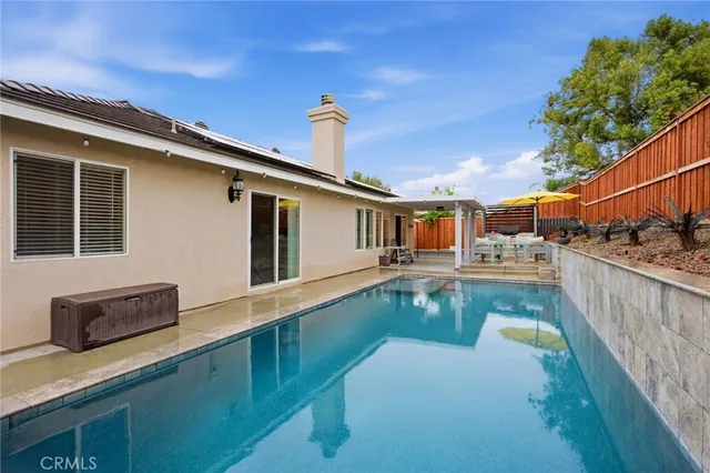 a view of a house with pool