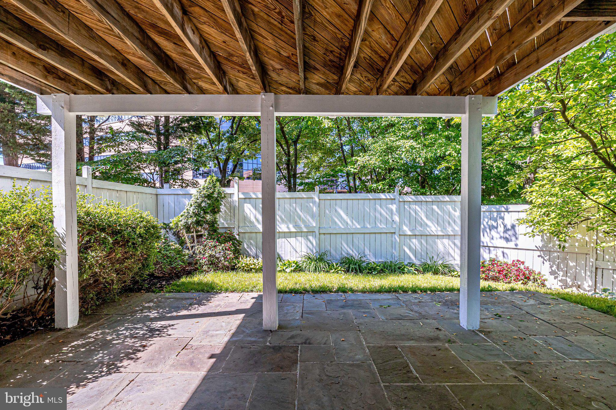 12034 Edgemere Circle Reston, VA 20190 - Photo 34 of 49 Covered flagstone patio