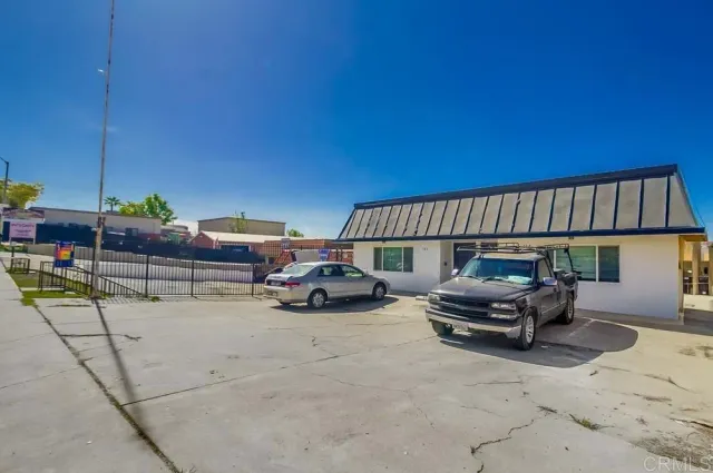 a view of car parked in parking