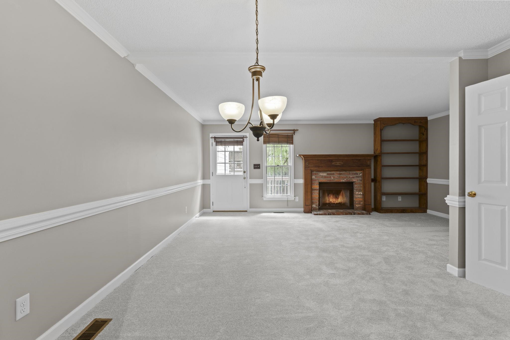 4605 Hershey Court Raleigh, NC 27613 - Photo 12 of 30 Natural Light Shines in Through the Back Deck