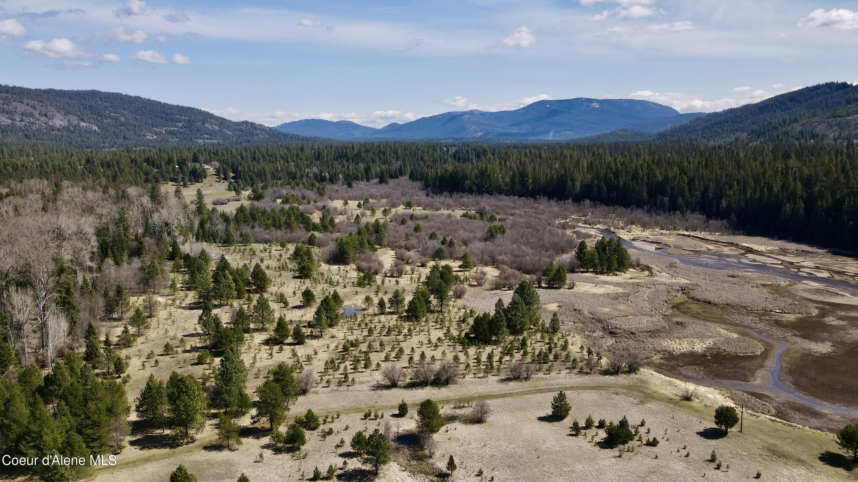 3216 Dufort Road Sagle, ID 83860 - Photo 51 of 99 Aerial from looking east 2