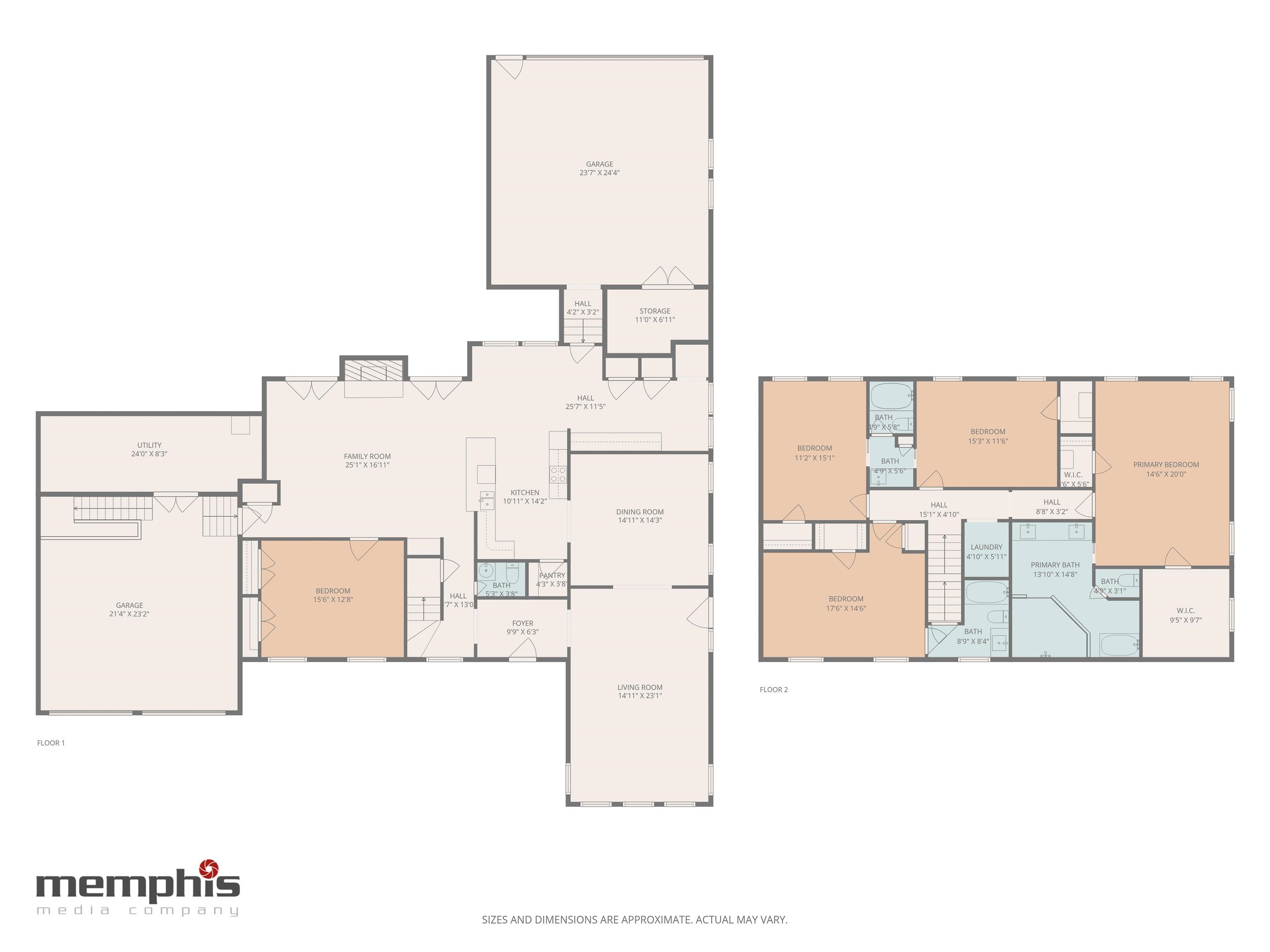 6380 Kirby Ridge Cove Memphis, TN 38119 - Photo 39 of 40 View of property floor plan