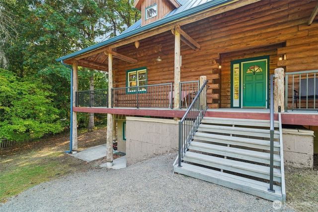 a view of outdoor space and deck