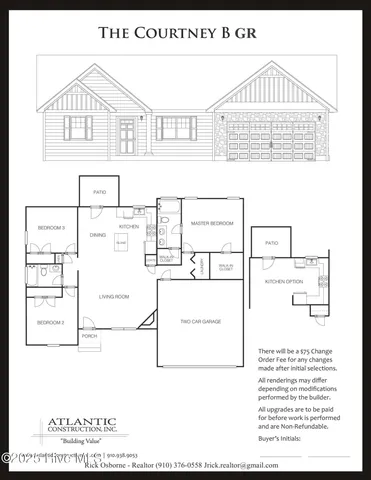 $286,900 | 429 Windermere Road, Hubert, NC 28539