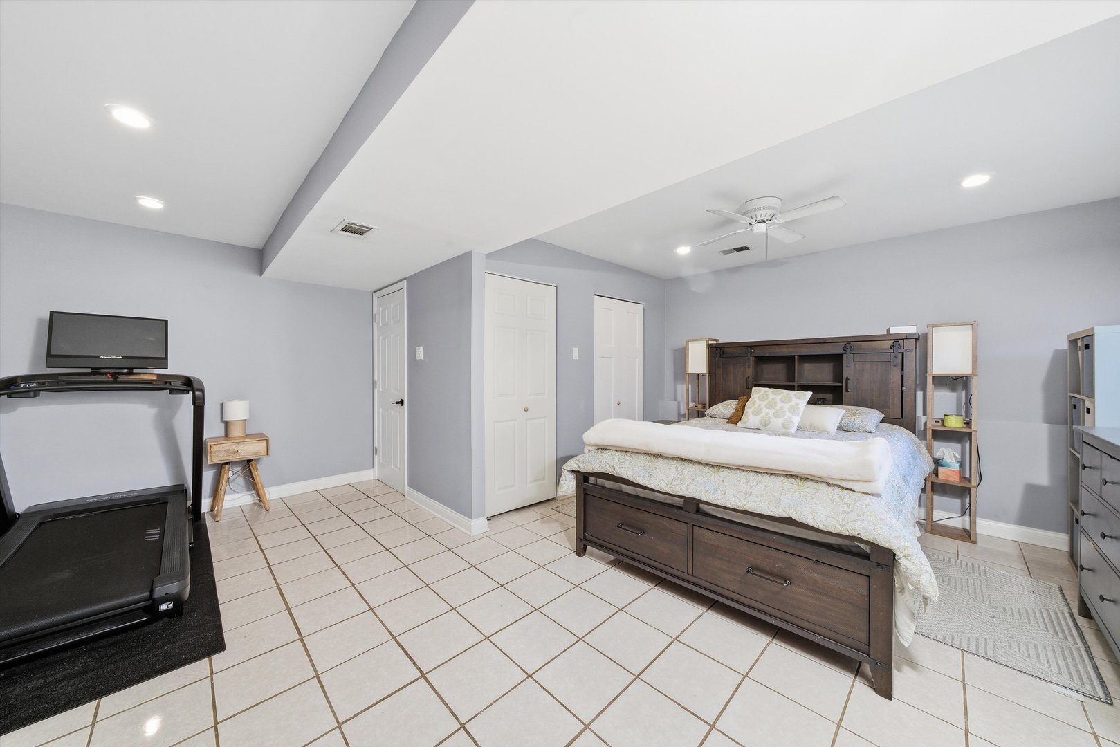 4305 South Wood Street Chicago, IL 60609 - Photo 15 of 22 a bedroom with a bed and a tv