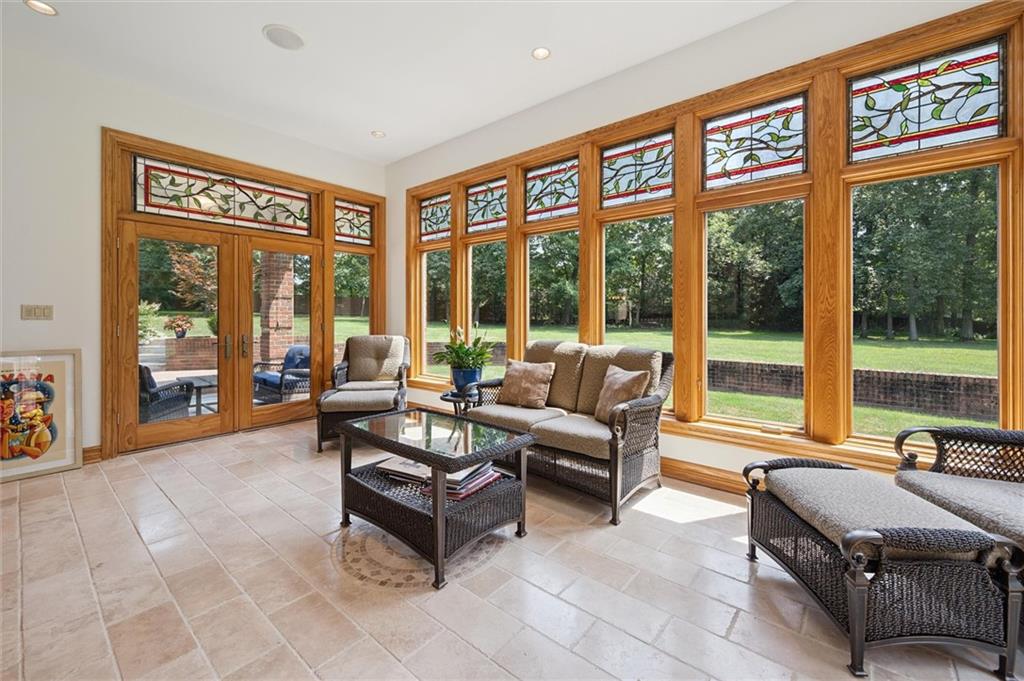 1653 Chapel Ridge Mars, PA 16046 - Photo 16 of 50 a living room with furniture and large windows