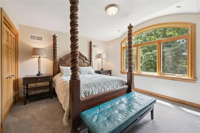 a front view of a house with a garage