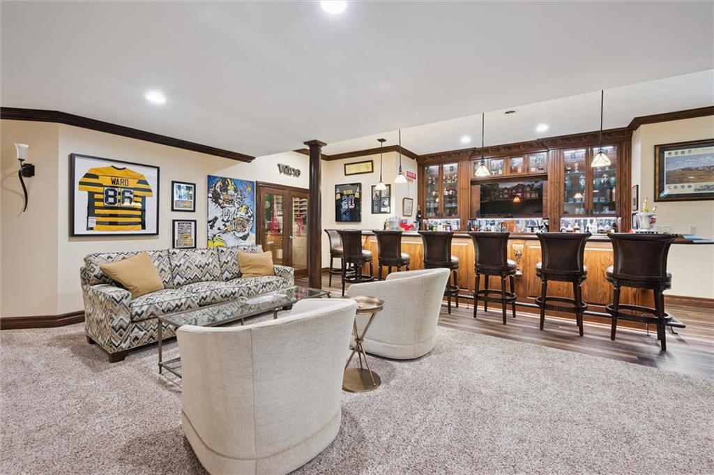 1653 Chapel Ridge Mars, PA 16046 - Photo 36 of 50 a living room with furniture and a large window