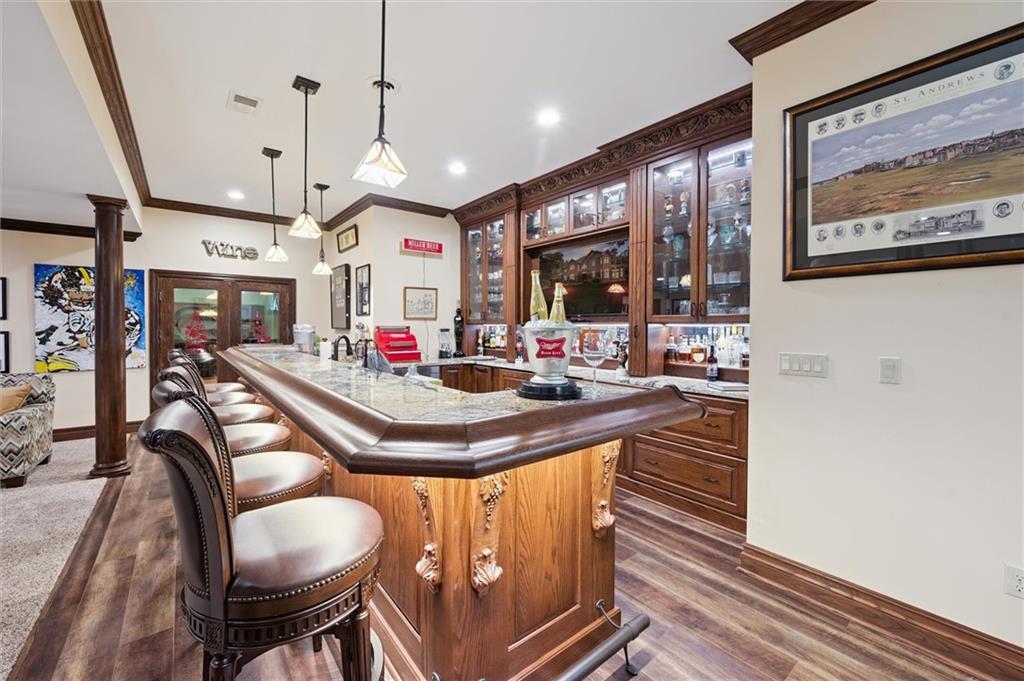 1653 Chapel Ridge Mars, PA 16046 - Photo 38 of 50 a view of a dining room with furniture window and wooden floor