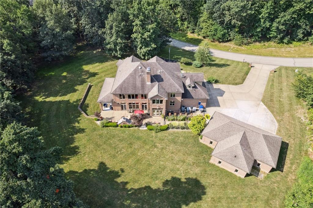 1653 Chapel Ridge Mars, PA 16046 - Photo 48 of 50 an aerial view of a house with outdoor space pool seating area and yard