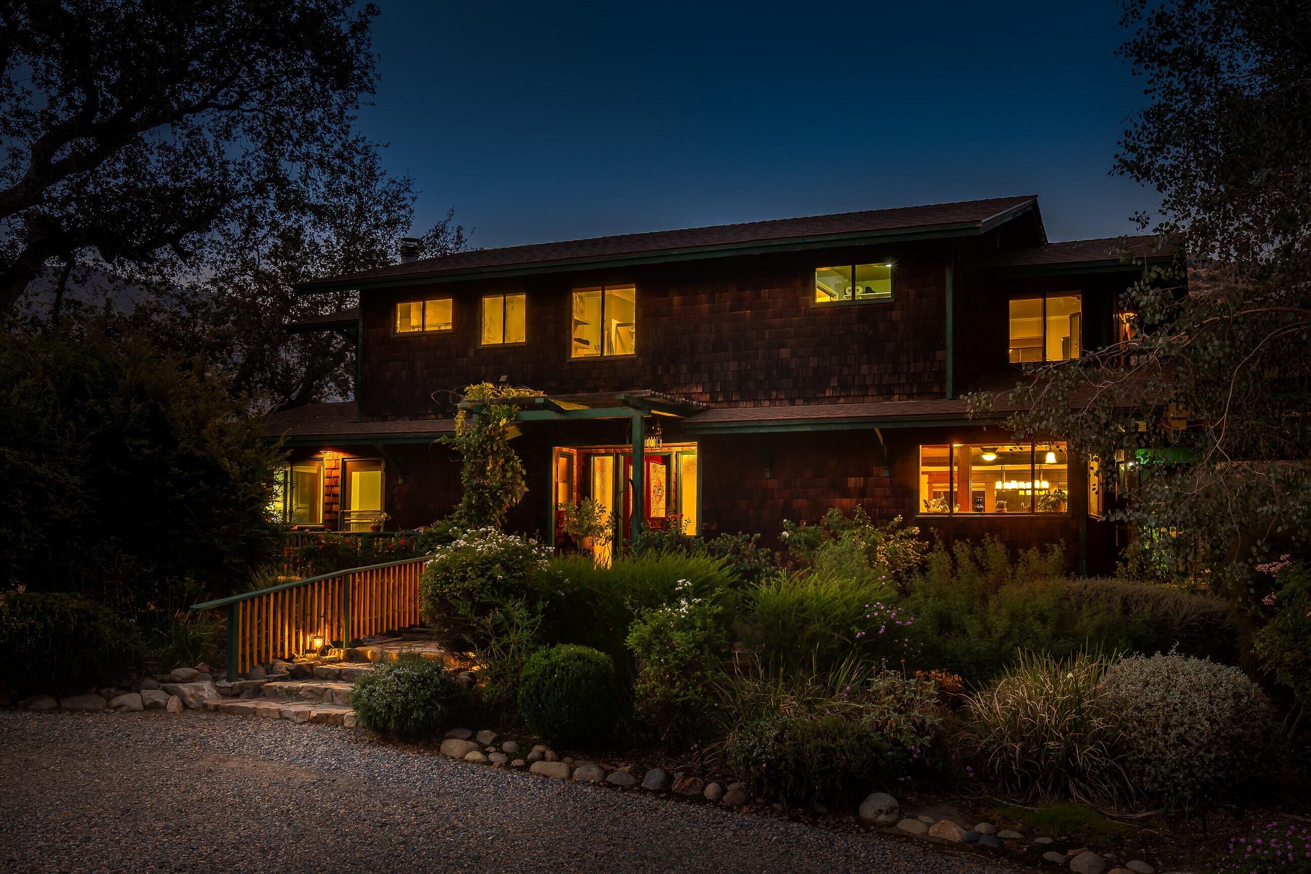 43355 Sierra Drive, Unit B Three Rivers, CA 93271 - Photo 61 of 61 Front Night Shot