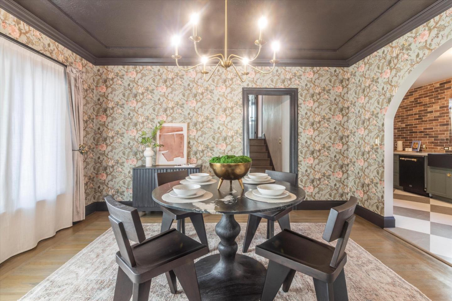 1821 Yale Drive Alameda, CA 94501 - Photo 17 of 74 a view of a dining room with furniture and wooden floor