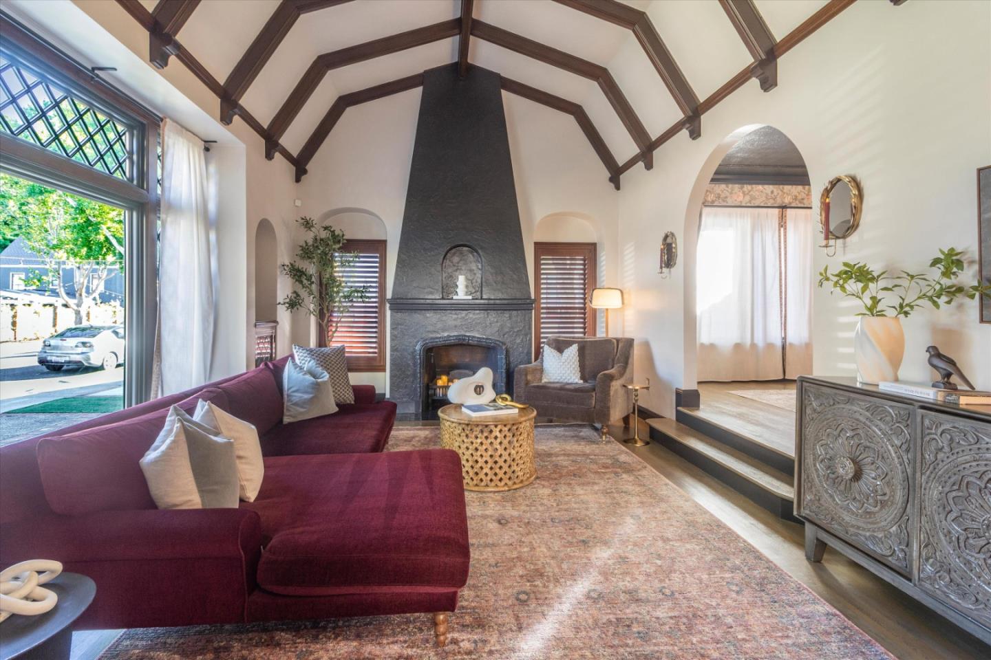 1821 Yale Drive Alameda, CA 94501 - Photo 3 of 74 a living room with furniture and a fireplace