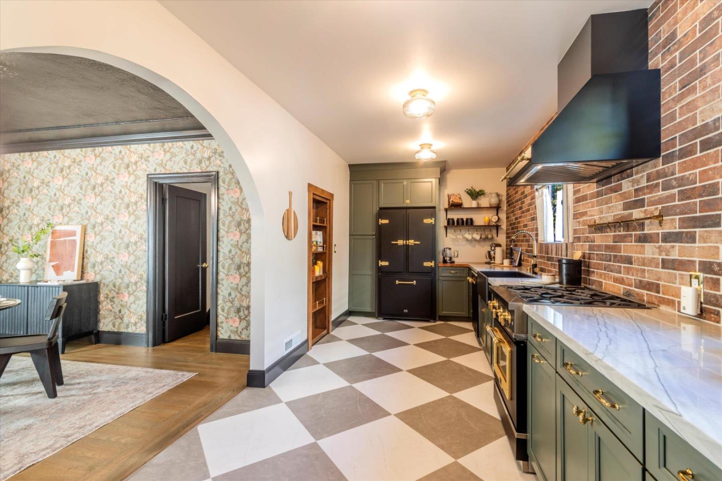 1821 Yale Drive Alameda, CA 94501 - Photo 4 of 74 a kitchen with stainless steel appliances granite countertop a sink stove and refrigerator