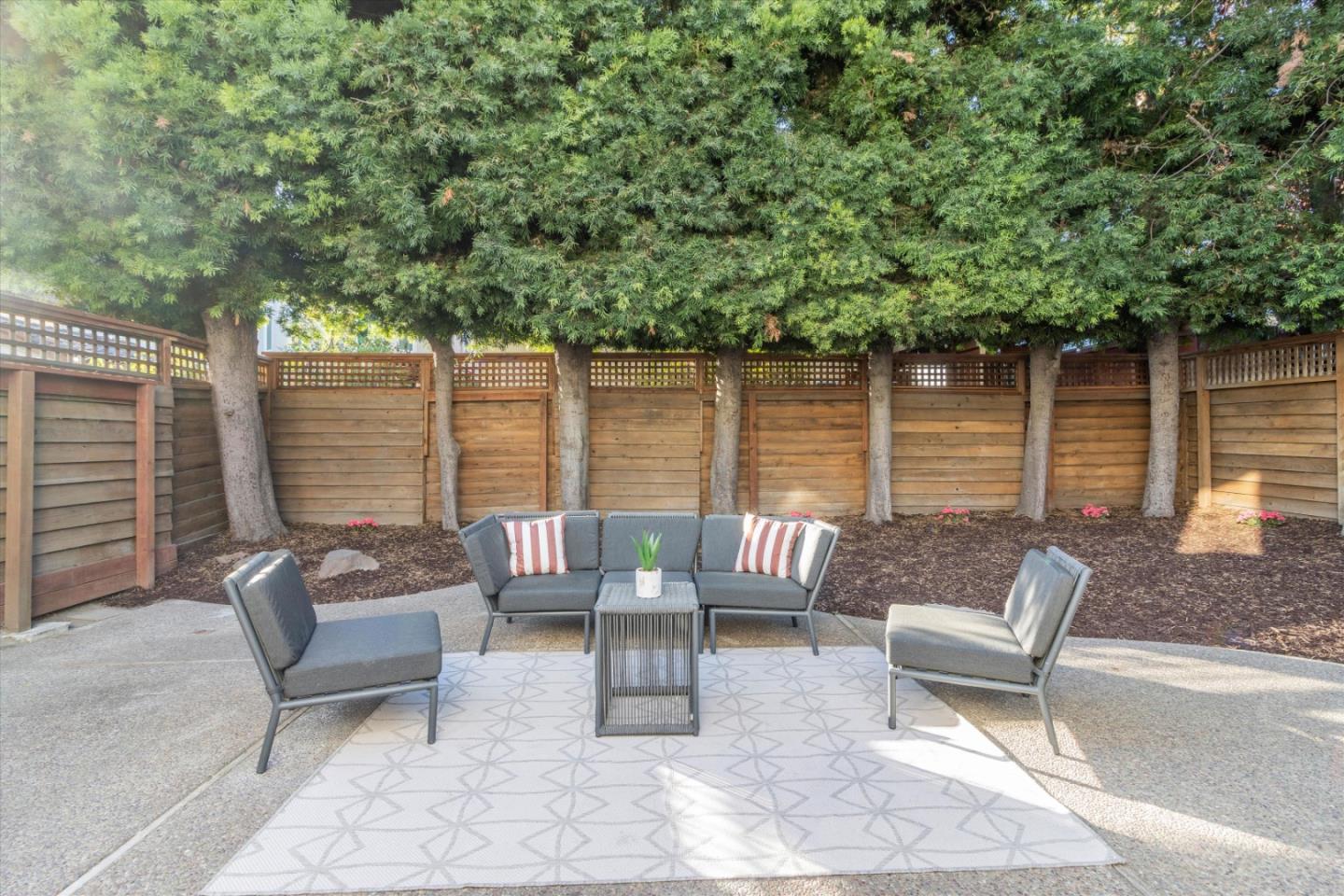 1821 Yale Drive Alameda, CA 94501 - Photo 52 of 74 a outdoor living space with furniture and garden view