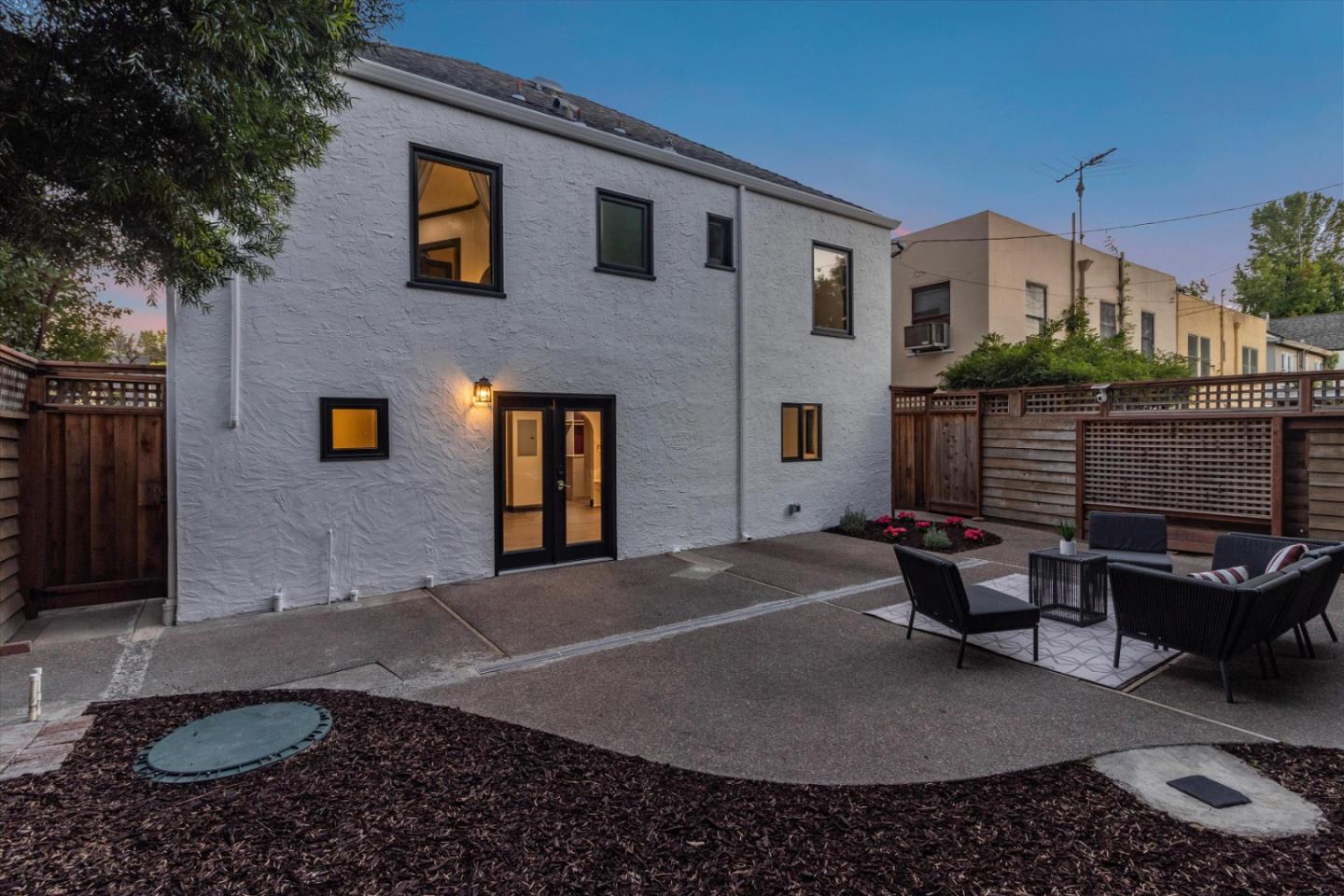 1821 Yale Drive Alameda, CA 94501 - Photo 64 of 74 a backyard of a house with yard fire pit and outdoor seating