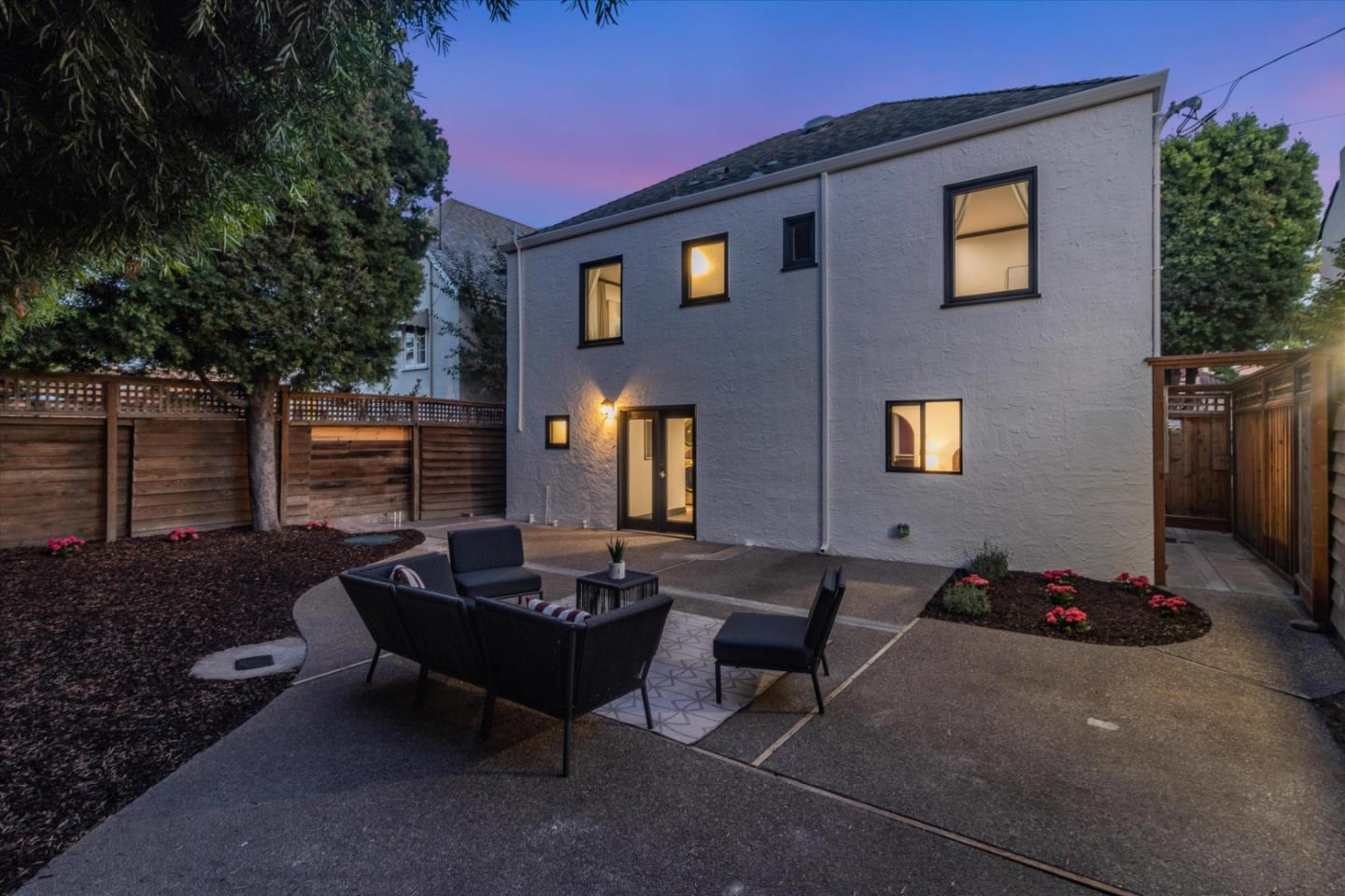 1821 Yale Drive Alameda, CA 94501 - Photo 72 of 74 a backyard of a house with table and chairs