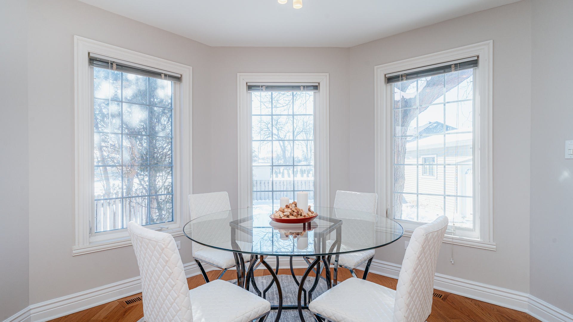 241 Devon Avenue Park Ridge, IL 60068 - Photo 11 of 46 a view of a dining room with furniture window and wooden floor