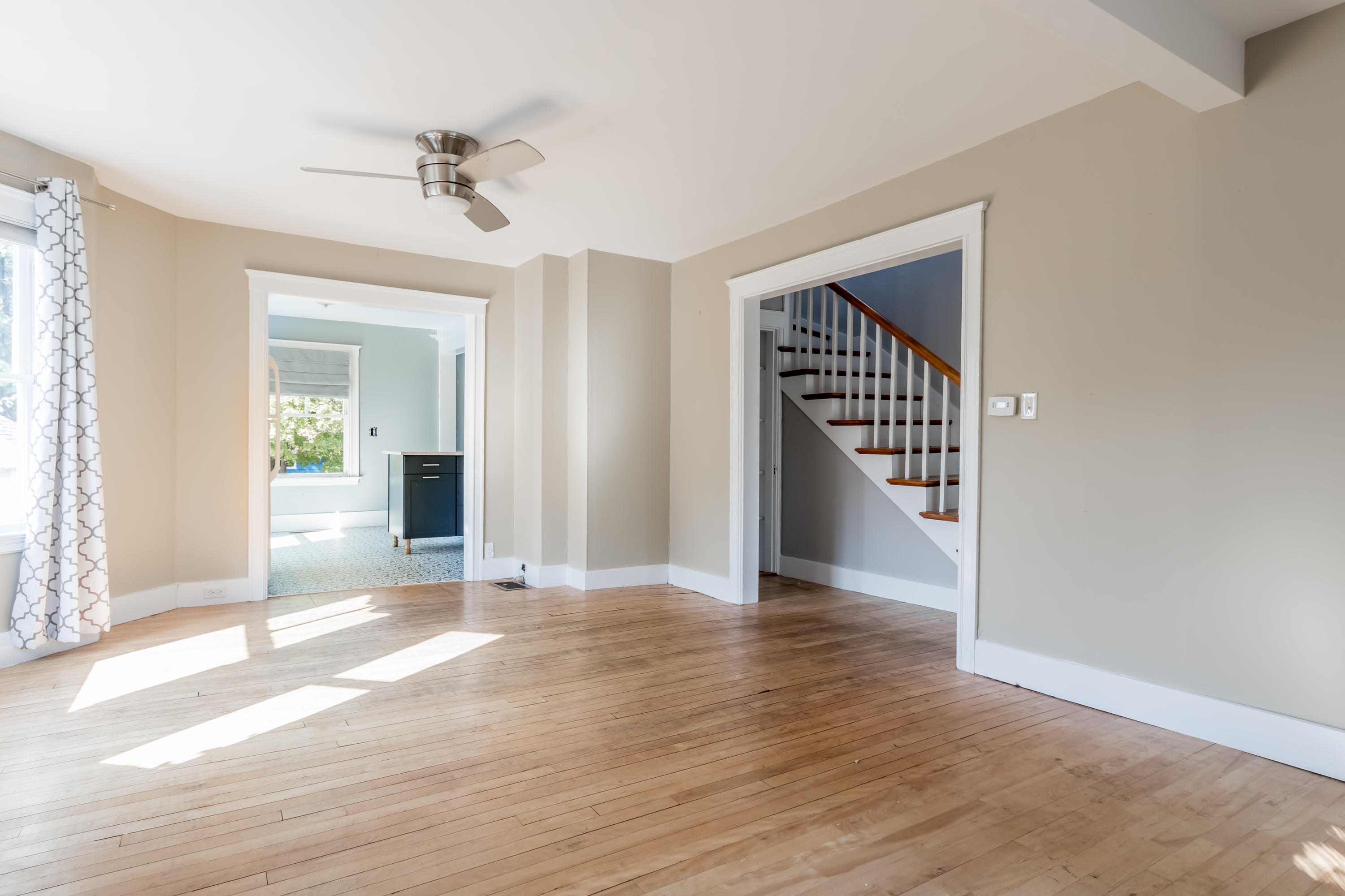 51 Farnham Street Portland, ME 04103 - Photo 11 of 41 living room towards kitchen