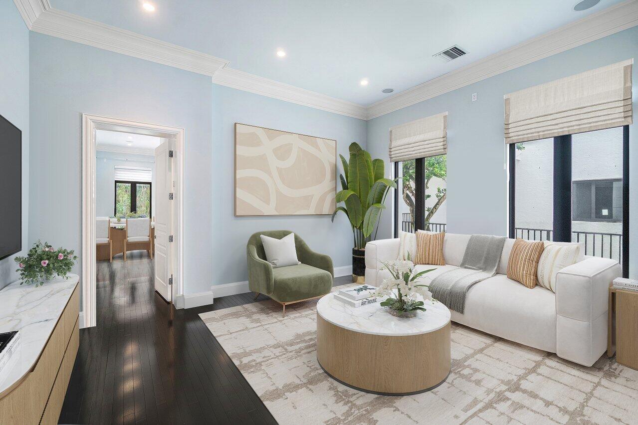 7172 Valencia Drive Boca Raton, FL 33433 - Photo 35 of 49 a living room with furniture and a large window