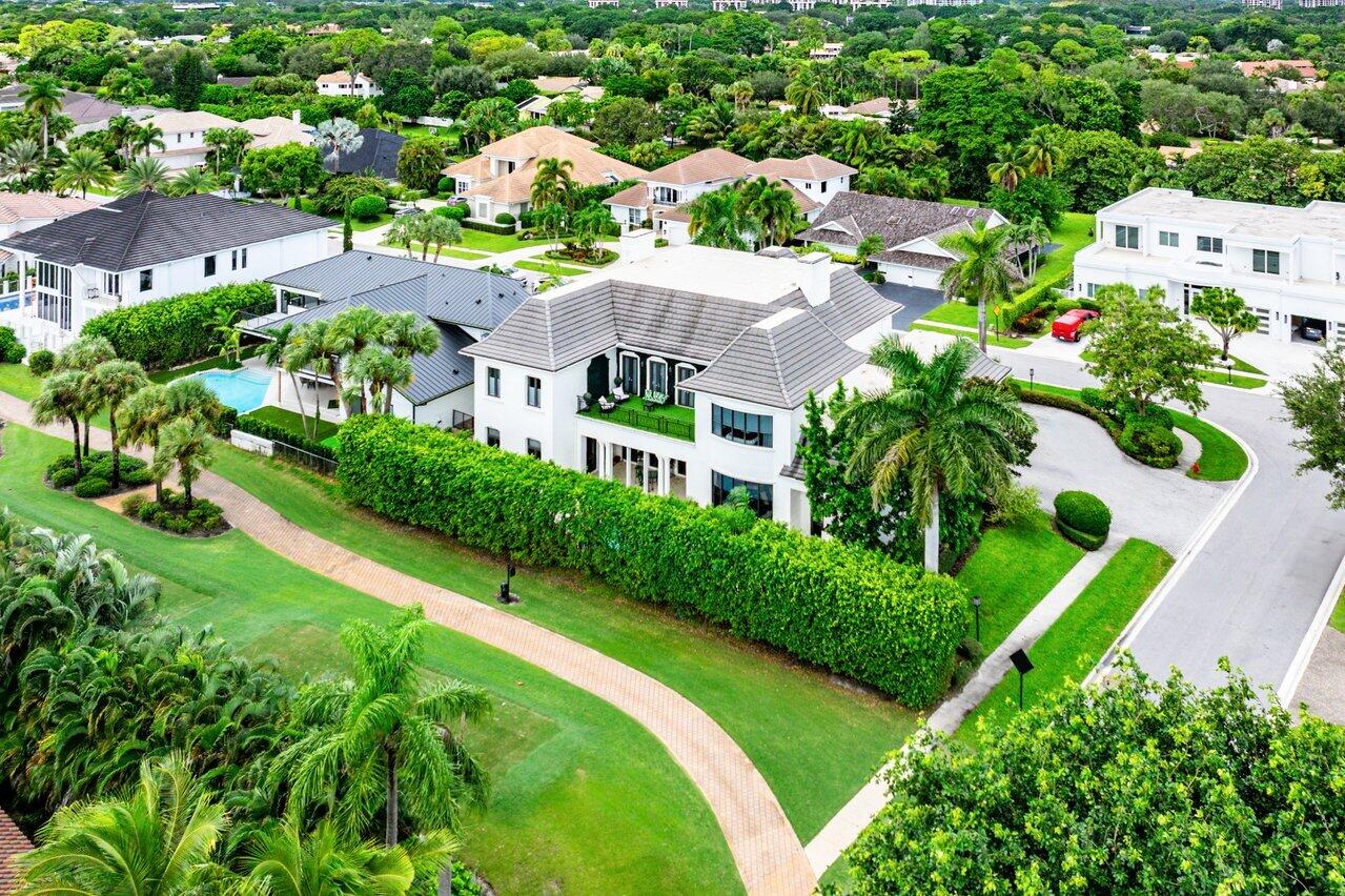 7172 Valencia Drive Boca Raton, FL 33433 - Photo 46 of 49 an aerial view of residential houses with outdoor space and street view