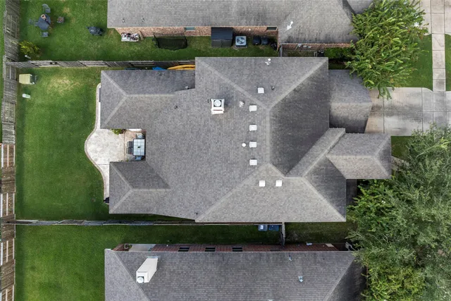 a childrens park with lots of trees