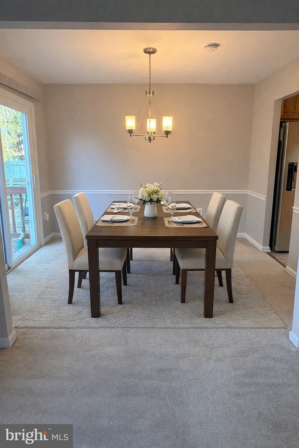 7910 Richfield Road Springfield, VA 22153 - Photo 7 of 14 a view of a dining room with furniture