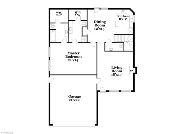$2,455 | 5605 Hidden Lake Drive, Browns Summit, NC 27214