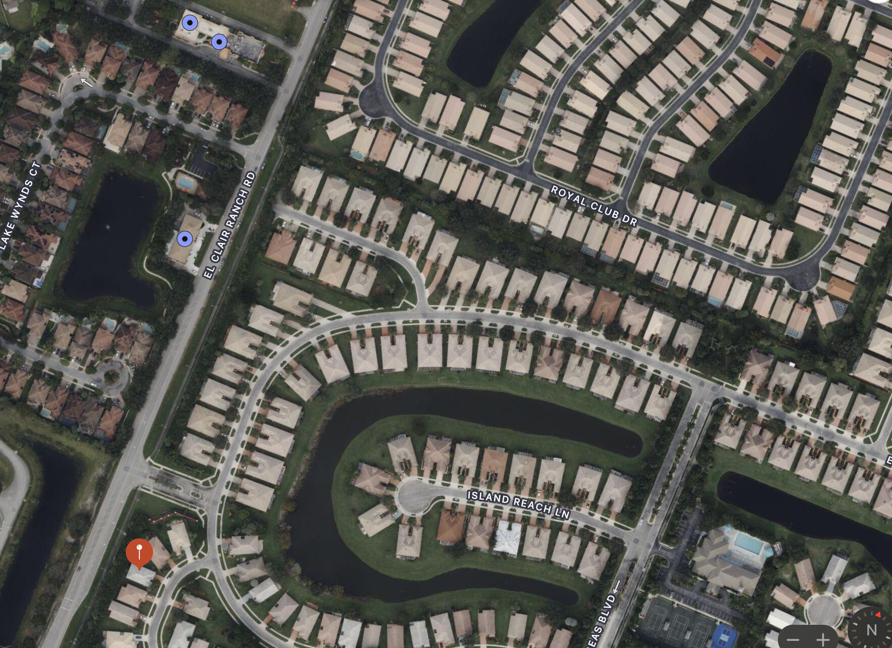 5916 Seashell Terrace Boynton Beach, FL 33437 - Photo 57 of 81 5916 Seashell aerial location