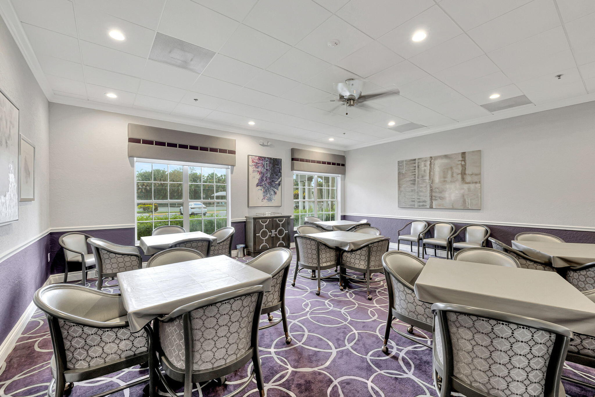 5916 Seashell Terrace Boynton Beach, FL 33437 - Photo 63 of 81 a view of a dining room with furniture