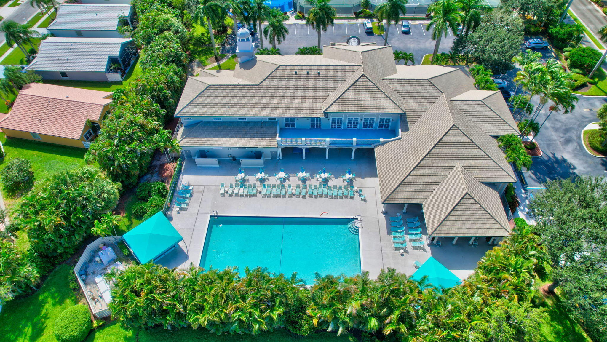 5916 Seashell Terrace Boynton Beach, FL 33437 - Photo 78 of 81 an aerial view of a house