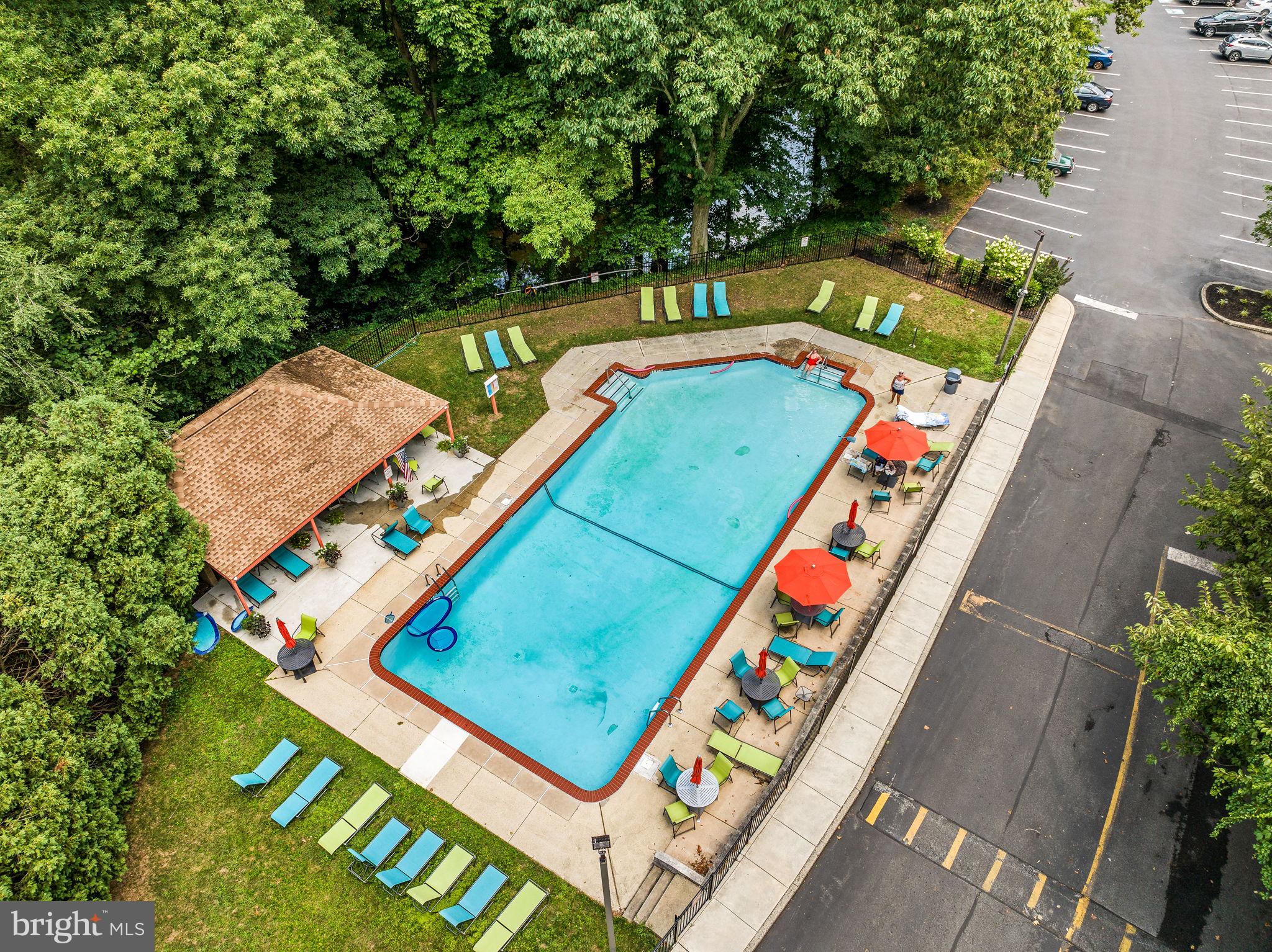 800 Avondale Road, Unit 2P Wallingford, PA 19086 - Photo 14 of 19 Newly renovated pool.