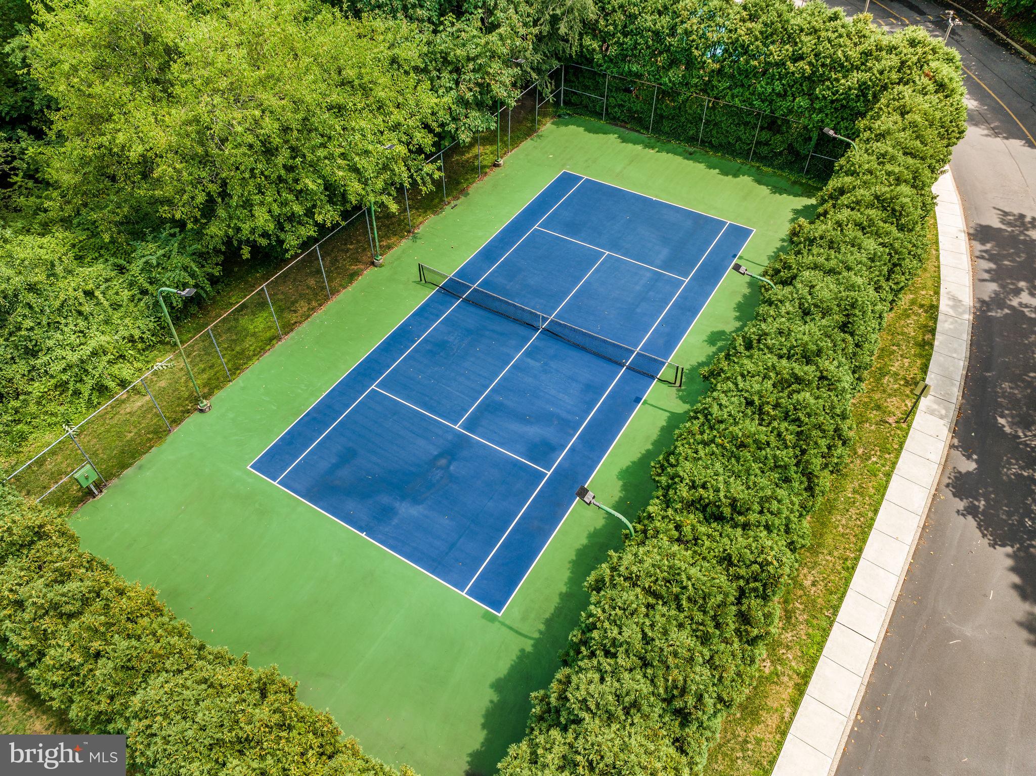 800 Avondale Road, Unit 2P Wallingford, PA 19086 - Photo 15 of 19 Tennis court.