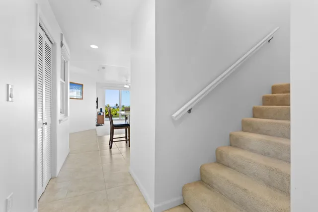 a view of a building with a street