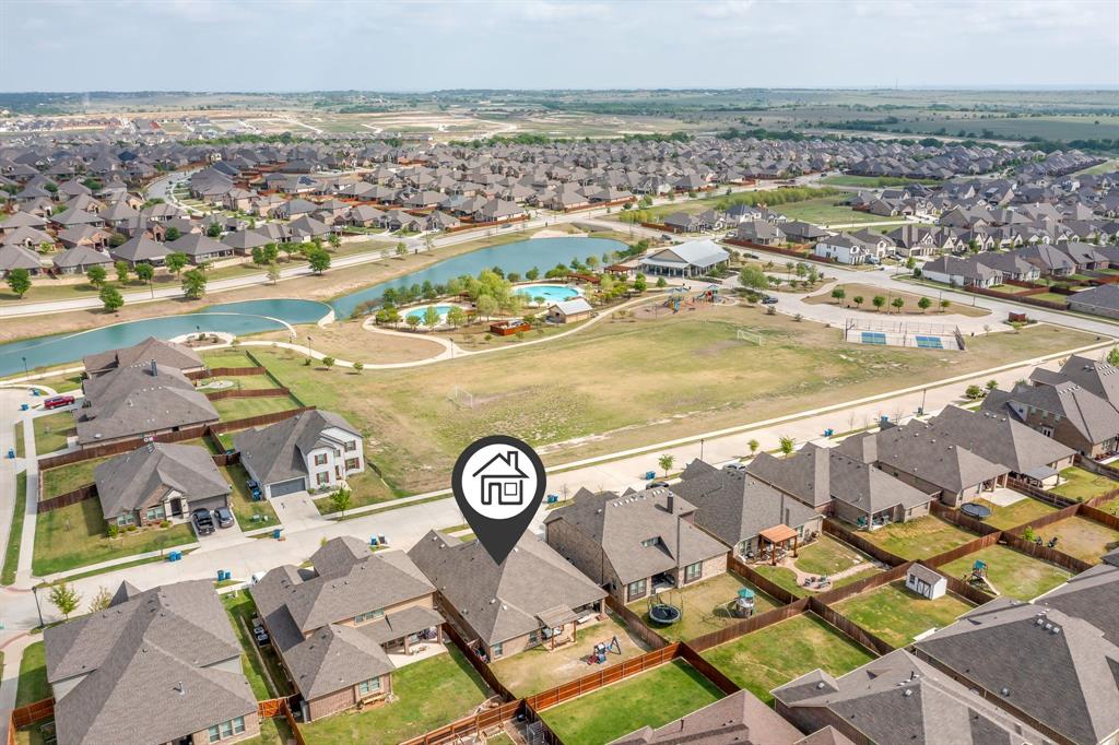 15141 Fleet Hill Road Aledo, TX 76008 - Photo 3 of 37 an aerial view of residential building and ocean view