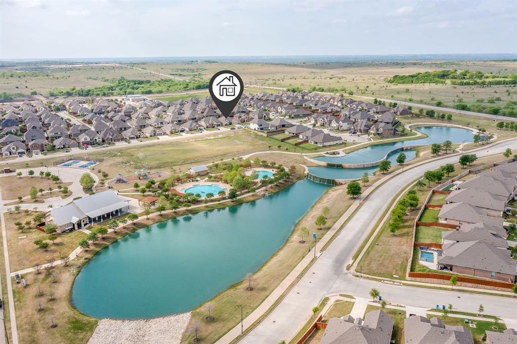 15141 Fleet Hill Road Aledo, TX 76008 - Photo 35 of 37 a view of a lake and outdoor space