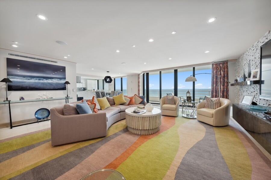 1400 South Ocean Boulevard, Unit N902 Boca Raton, FL 33432 - Photo 3 of 63 Living Room