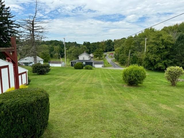 3938 Station Road New Castle, PA 16101 - Photo 13 of 23 a view of a garden with an apartment