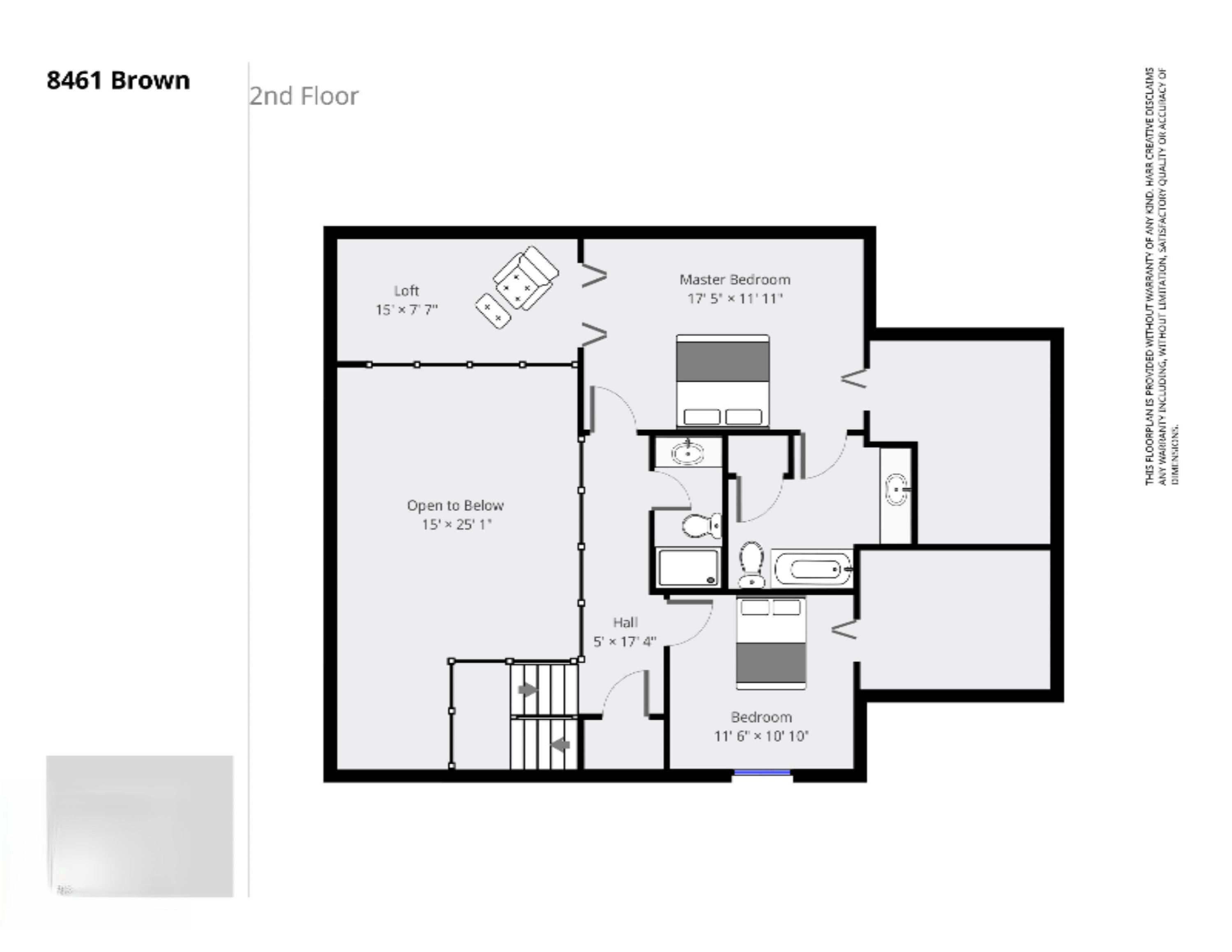 8461 Brown Road Fenwick, MI 48834 - Photo 50 of 51 8461 Brown 2nd Floor