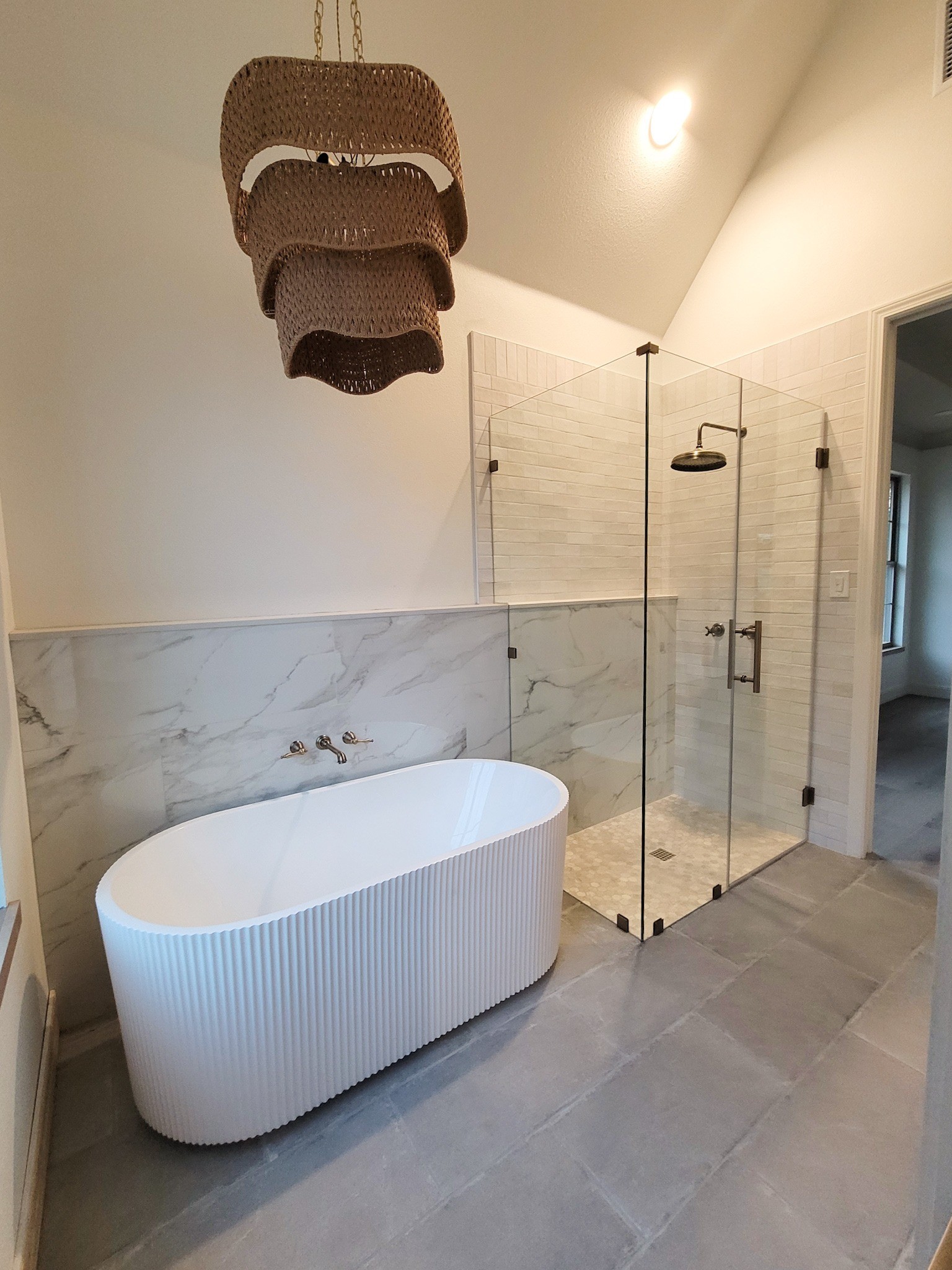 6202 Johnson Road Orange, TX 77632 - Photo 26 of 26 a bathroom with a tub and a shower