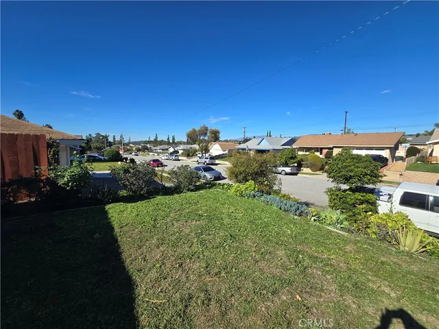 a view of a lake with a building in front of it
