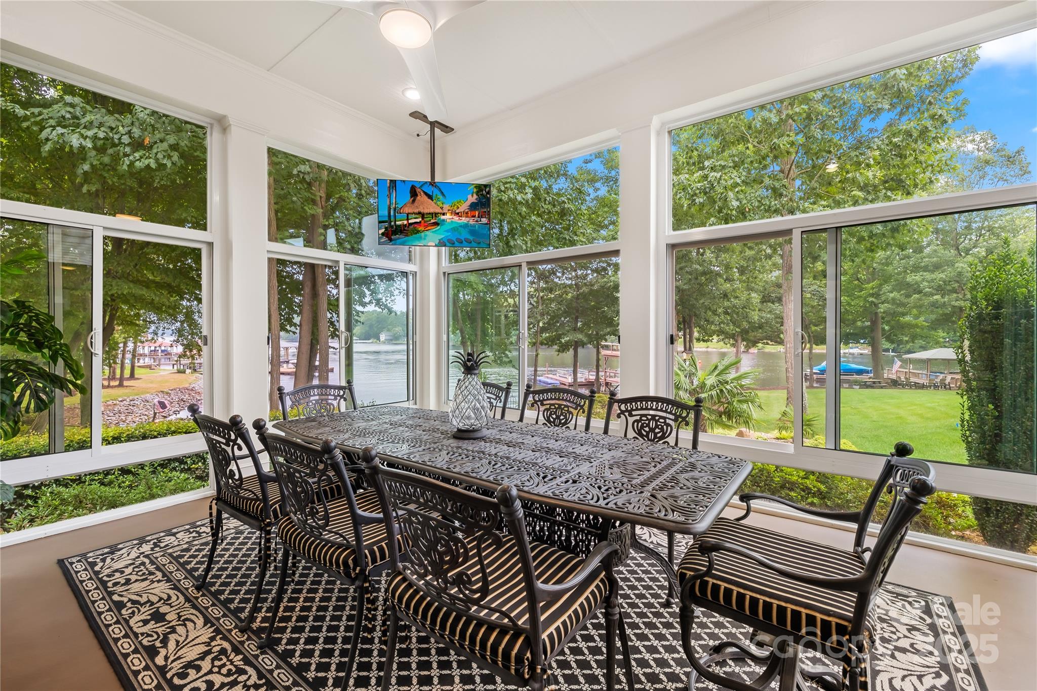 3601 Andover Place Terrell, NC 28682 - Photo 32 of 48 a view of a dining room with furniture window and outside view