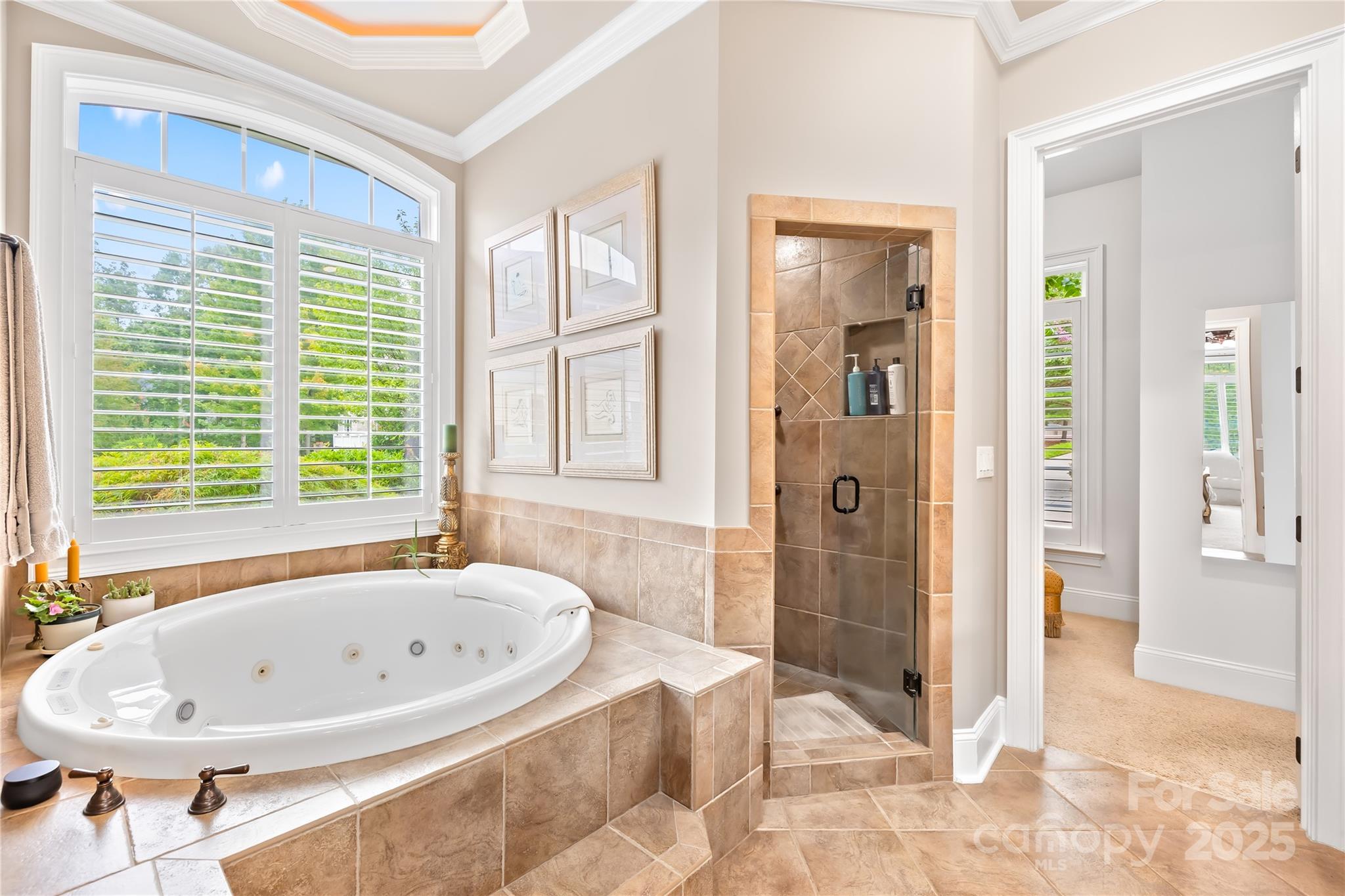3601 Andover Place Terrell, NC 28682 - Photo 36 of 48 a bathroom with a tub and shower