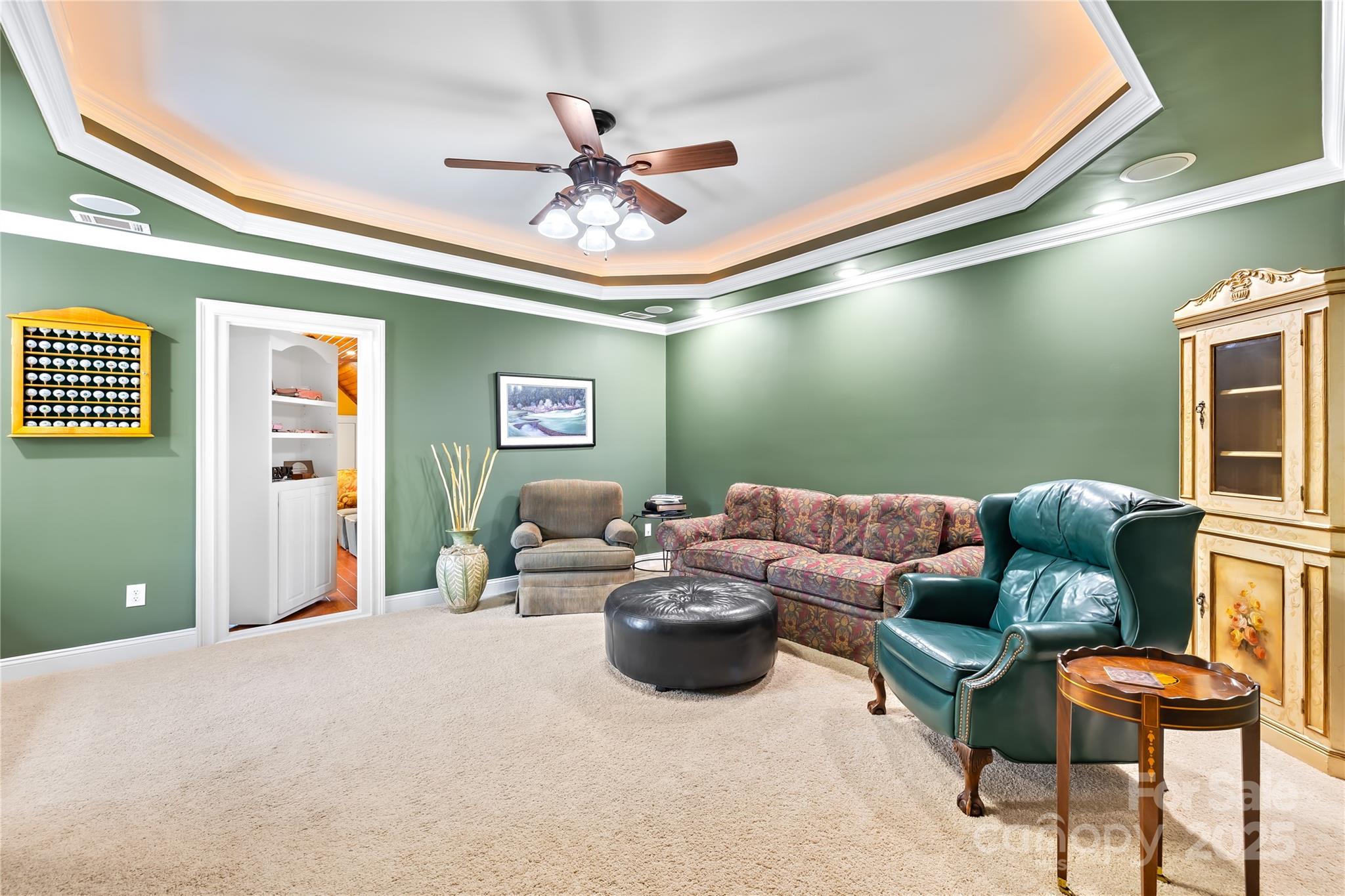 3601 Andover Place Terrell, NC 28682 - Photo 41 of 48 a living room with furniture and a ceiling fan