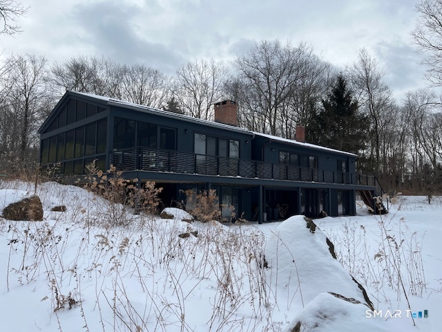 8 Chester Road Warren, CT 06754 - Photo 24 of 28 a view of wooden fence and trees