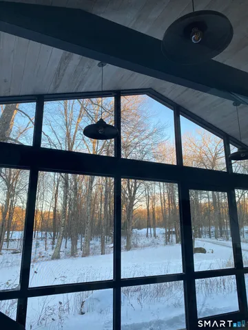 a view of covered with snow in yard