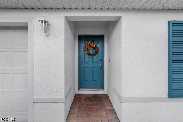 a view of an entryway